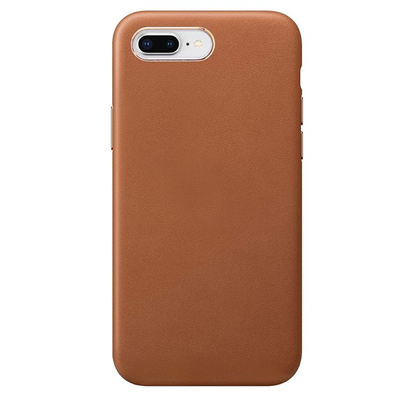 Apple iPhone 7 Plus CaseUp Leather Woven Kılıf Kahverengi 2